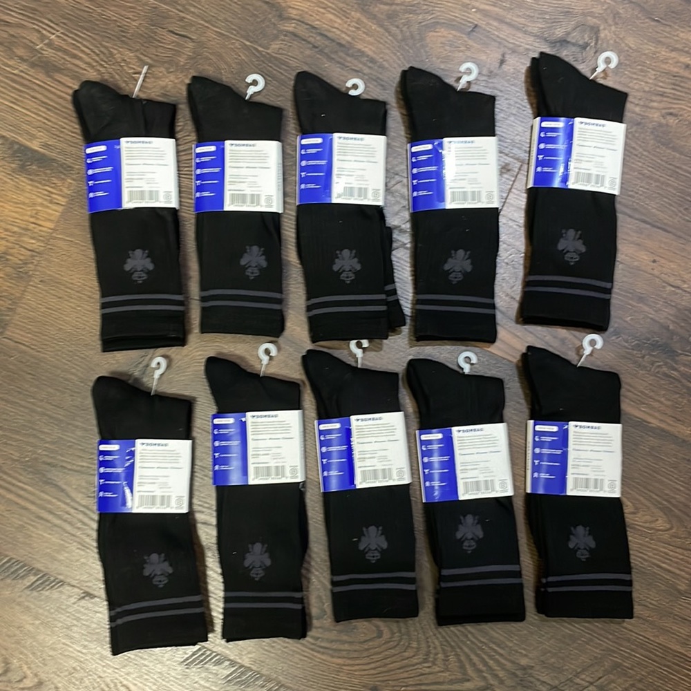BUNDLE OF 9 MENS BOMBAS SOCKS SIZE XL NWT - Picture 5 of 5